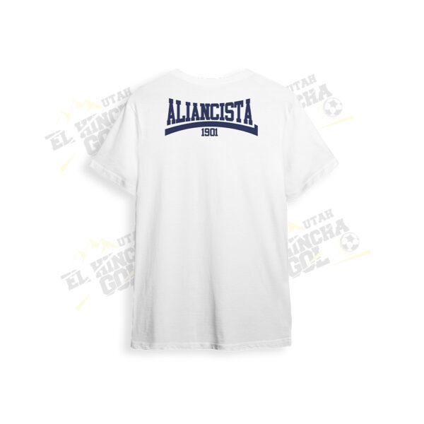 T-shirt Alianza Lima - Insignia Blanca