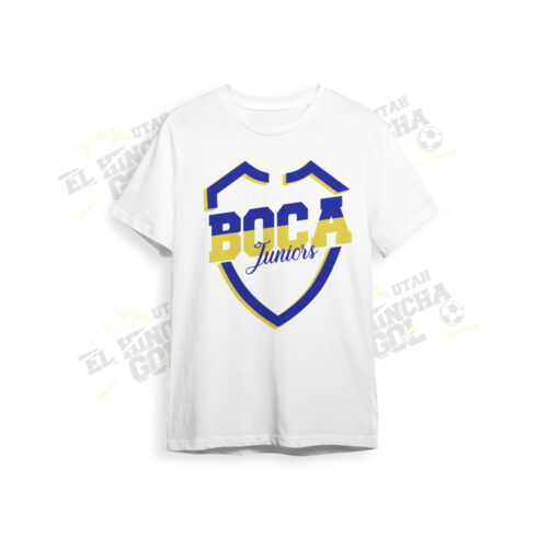 T-shirt Boca Juniors blanca