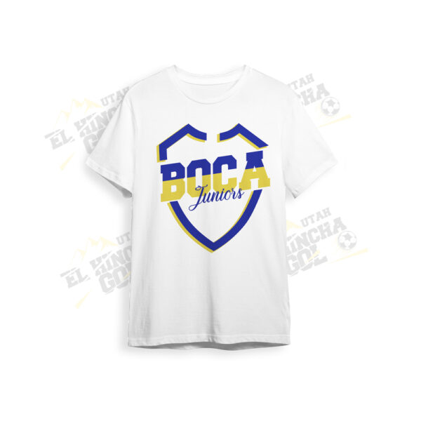 T-shirt Boca Juniors blanca