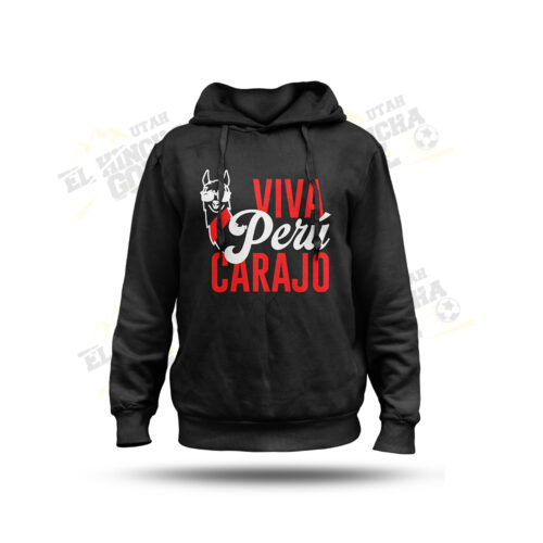 Hoodie Selección Perú  - Vamos Perú Carajo