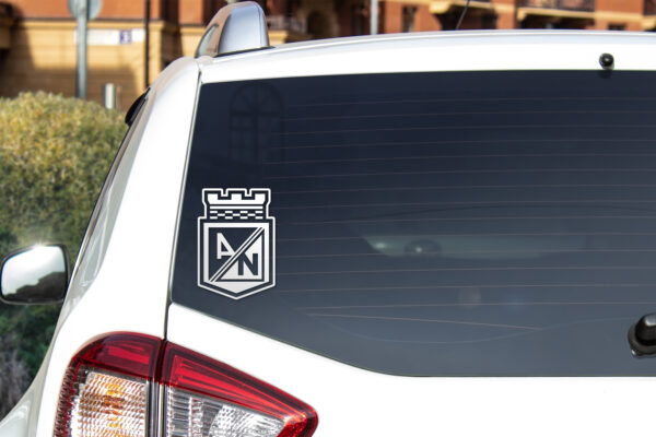 Sticker Pegatina para carro Atlético Nacional  6in x 6in