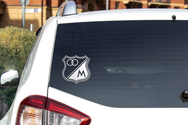 Sticker Pegatina para carro Millonarios  6in x 6in