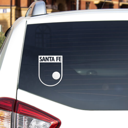 Sticker Pegatina para carro Independiente Santa Fe 6in x 6in