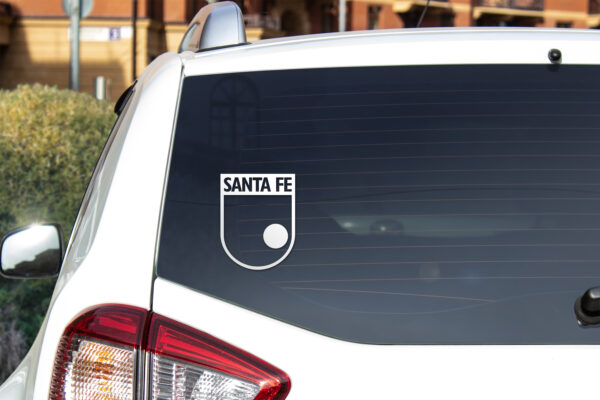 Sticker Pegatina para carro Independiente Santa Fe 6in x 6in