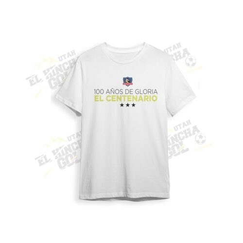 T-shirt Colocolo - 100 años de Gloria