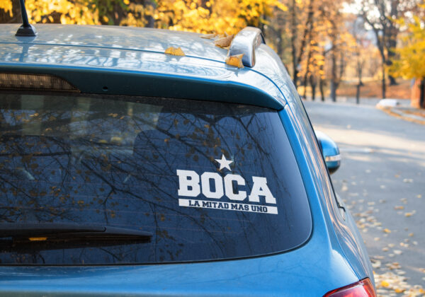 Sticker Pegatina para carro Boca Juniors 6in x 6in