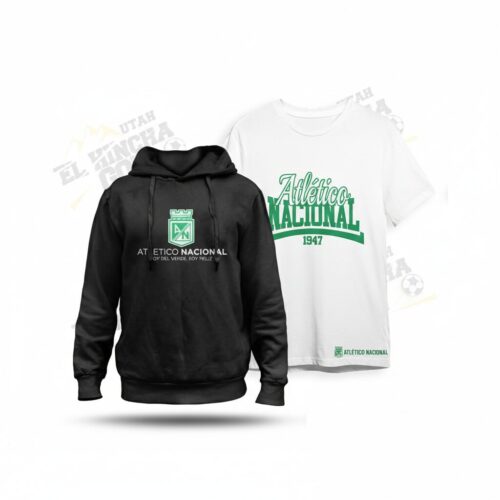 Pack Hoodie + T-shirt Atlético Nacional