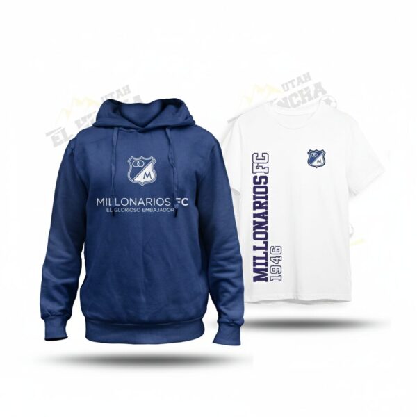 Pack Hoodie + T-shirt Millonarios