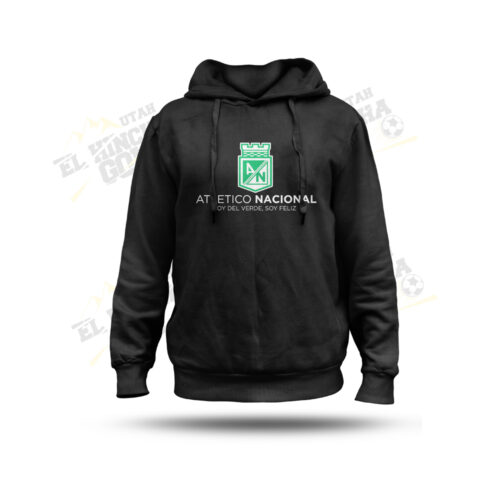 Hoodie Atlético Nacional negro